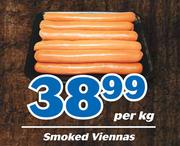 Smoked Viennas-Per Kg