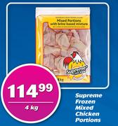 Supreme Frozen Mixed Chicken Portions-4Kg