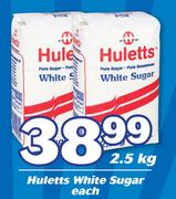 Huletts White Sugar-2.5Kg Each