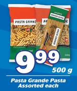 Pasta Grande Pasta Assorted-500g Each