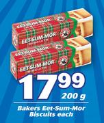 Bakers Eet Sum Mor Biscuits-200g Each