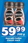 Nescafe Coffee Classic-200g Each