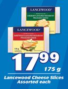 Lancewood Cheese Slices Assorted-175g Each