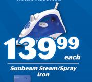 Sunbeam Steam/Spray Iron-Each