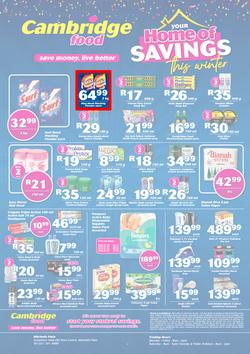 Cambridge Food Mitchells Plain : Home Of Savings (9 July - 28 July 2020), page 4