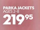 Parka Jackets (Ages 2-8)