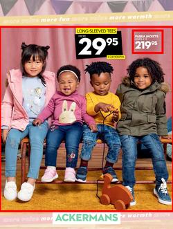 Ackermans : Kids Winter Catalogue (27 February - 11 March 2020), page 1