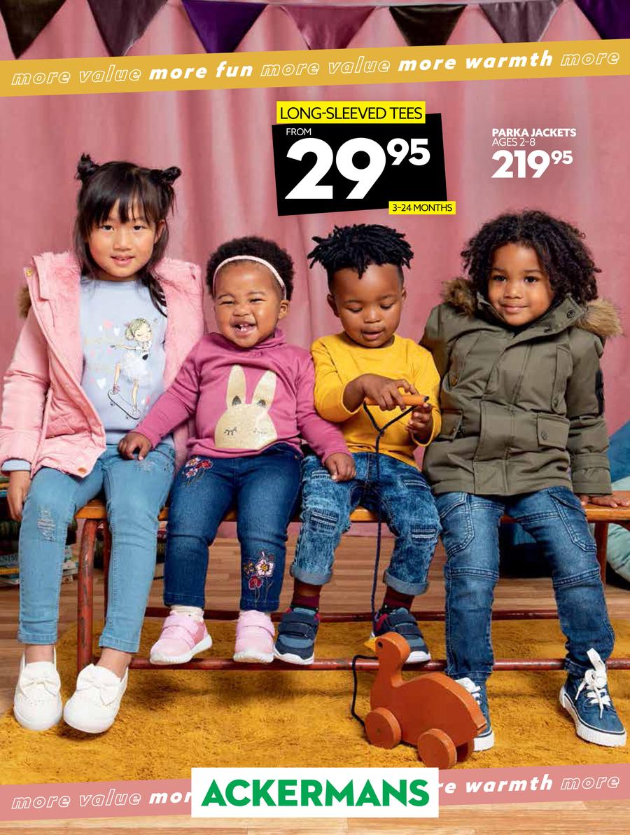 ackermans baby girl winter clothes 2019