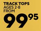 Track Tops 2-8 Ages-Each