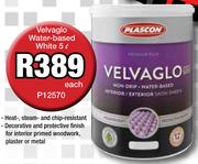 Plascon Velvaglo Water-Based White P12570-5L