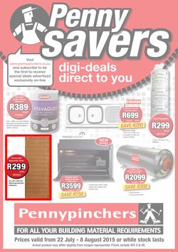 Pennypinchers : Penny Savers (22 Jul - 8 Aug 2015), page 1