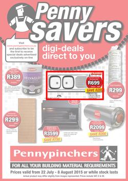 Pennypinchers : Penny Savers (22 Jul - 8 Aug 2015), page 1