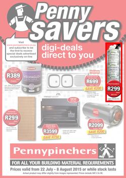 Pennypinchers : Penny Savers (22 Jul - 8 Aug 2015), page 1