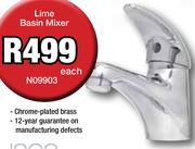 Lime Basin Mixer N09903-Each
