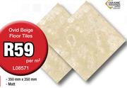 Ovid Beige Floor Tiles L08571-Per Sqm