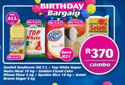 Sunfoil Sunflower Oil Combo-For All