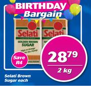 Selati Brown Sugar-2Kg Each