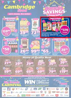 Cambridge Food Gauteng : Home Of Savings (24 September - 6 October 2020), page 1