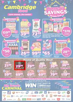 Cambridge Food Gauteng : Home Of Savings (24 September - 6 October 2020), page 1