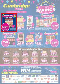 Cambridge Food Gauteng : Home Of Savings (24 September - 6 October 2020), page 1