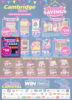Cambridge Food Gauteng : Home Of Savings (24 September - 6 October 2020), page 1