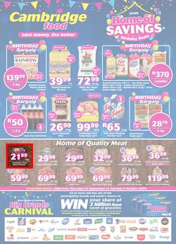Cambridge Food Gauteng : Home Of Savings (24 September - 6 October 2020), page 1