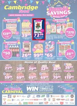 Cambridge Food Gauteng : Home Of Savings (24 September - 6 October 2020), page 1