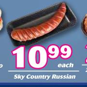 Sky Country Russian-Each