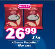 Allsome Parboiled Rice-2Kg Each