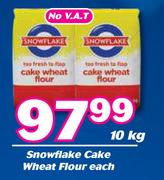 Snowflake Cake Wheat Flour-10Kg Each