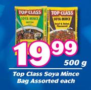 Top Class Soya Mince Bag Assorted-500g Each
