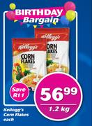 Kellogg's Corn Flakes-1.2Kg Each