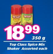 Top Class Spice Mix Shaker Assorted-350g Each