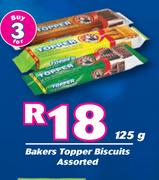 Bakers Topper Biscuits Assorted-For 3 x 125g