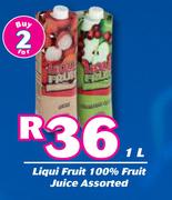 Liqui Fruit 100% Fruit Juice Assorted-For 2 x 1L