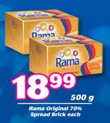 Rama Original 70% Spread Brick-500g Each