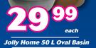 Jolly Home 50L Oval Basin-Each