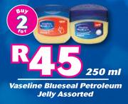 Vaseline Blueseal Petroleum Jelly Assorted-For 2 x 250ml