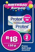 Protex Bath Soap Assorted-For 2 x 150g