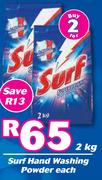 Surf hand Washing Powder-2x2Kg 