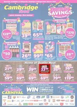 Cambridge Food Nelspruit & Seshego : Home Of Savings (24 September - 6 October 2020), page 1