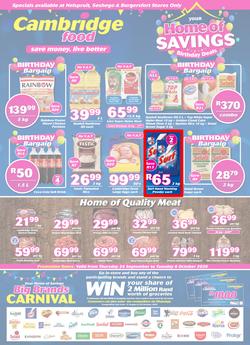 Cambridge Food Nelspruit & Seshego : Home Of Savings (24 September - 6 October 2020), page 1