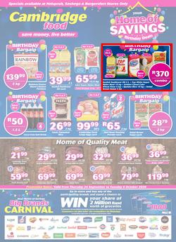 Cambridge Food Nelspruit & Seshego : Home Of Savings (24 September - 6 October 2020), page 1
