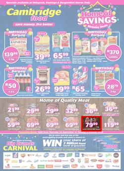 Cambridge Food Nelspruit & Seshego : Home Of Savings (24 September - 6 October 2020), page 1