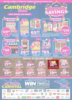 Cambridge Food Nelspruit & Seshego : Home Of Savings (24 September - 6 October 2020), page 1