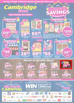 Cambridge Food Nelspruit & Seshego : Home Of Savings (24 September - 6 October 2020), page 1