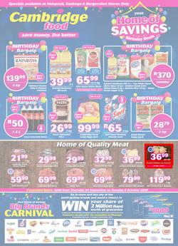 Cambridge Food Nelspruit & Seshego : Home Of Savings (24 September - 6 October 2020), page 1