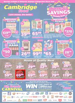 Cambridge Food Nelspruit & Seshego : Home Of Savings (24 September - 6 October 2020), page 1