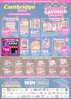 Cambridge Food Nelspruit & Seshego : Home Of Savings (24 September - 6 October 2020), page 1