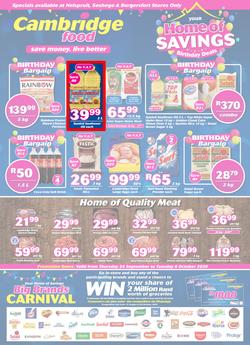 Cambridge Food Nelspruit & Seshego : Home Of Savings (24 September - 6 October 2020), page 1